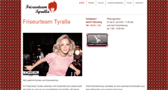 Desktop Screenshot of friseur-tyralla.de